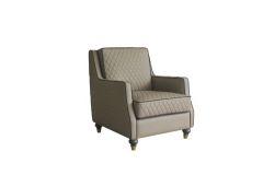 ACME HOUSE MARCHESE TAN PU & TOBACCO FINISH CHAIR
