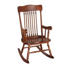 ACME KLORIS TOBACCO FINISH YOUTH ROCKING CHAIR