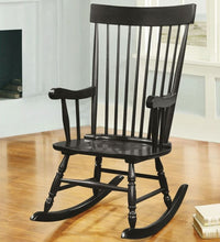 Load image into Gallery viewer, ACME ARLO BLACK FINISH ROCKING CHAIR