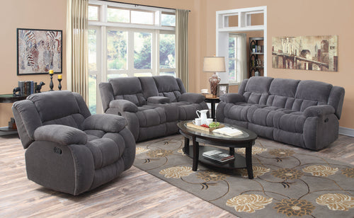 COASTER LIVING-ROOM 3PC (SOFA + LOVESEAT + RECLINER)
