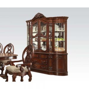 ACME ROVLEDO CHERRY FINISH BUFFET & HUTCH