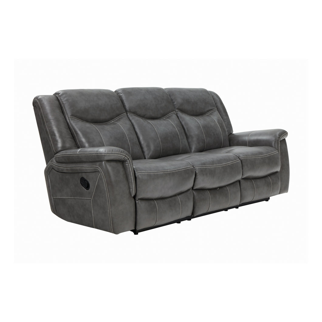 COASTER LIVING-ROOM CONRAD UPHOLSTERED MOTION SOFA COOL GREY
