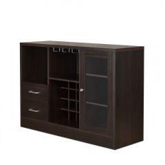 ACME HAZEN ESPRESSO FINISH WINE CABINET