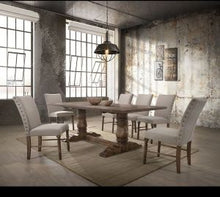 Load image into Gallery viewer, ACME LEVENTIS WEATHERED OAK FINISH DINING TABLE