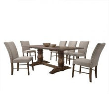 Load image into Gallery viewer, ACME LEVENTIS WEATHERED OAK FINISH DINING TABLE