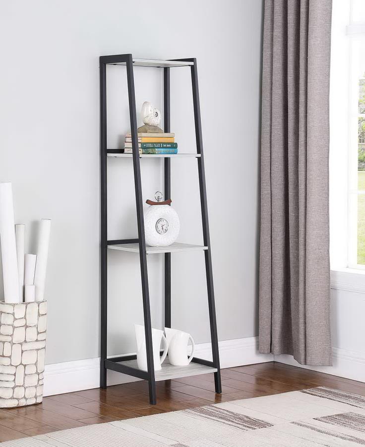 COASTER BEDROOM BOOKCASE (GREY)