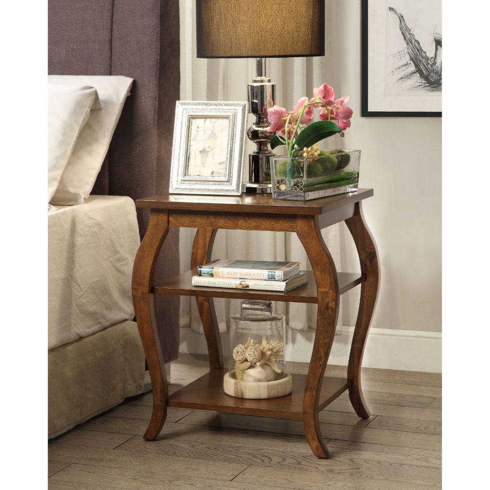 ACME BECCI WALNUT ACCENT TABLE