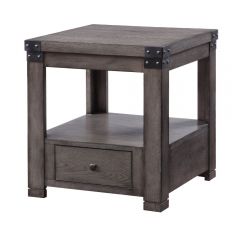 ACME MELVILLE ASH GRAY FINISH END TABLE