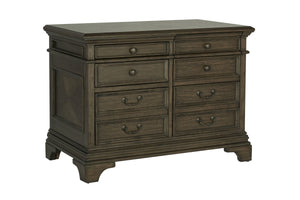 COASTER OFFICE-ACCESSORY HARTSHILL 5-DRAWER FILE CABINET BURNISHED OAK