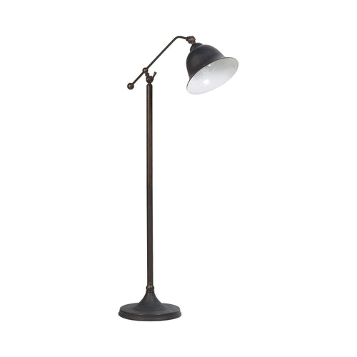 COASTER BELL SHADE FLOOR LAMP DARK BRONZE