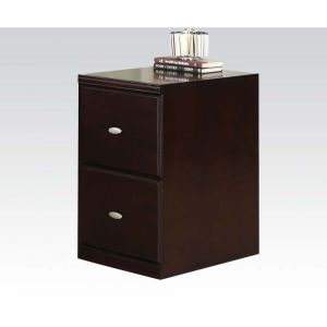 ACME CAPE ESPRESSO FINISH FILE CABINET