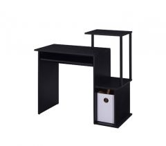 ACME LYPHRE BLACK FINISH COMPUTER DESK