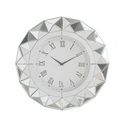 ACME DOMINIC MIRRORED WALL CLOCK