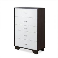 ACME ELOY WHITE & ESPRESSO CHEST