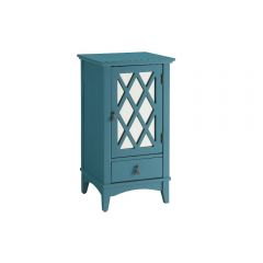 ACME CEARA TEAL FINISH ACCENT TABLE