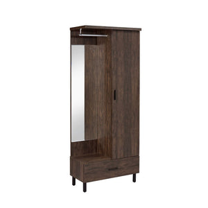 ACME TSULA RUSTIC WALNUT FINISH HALL TREE