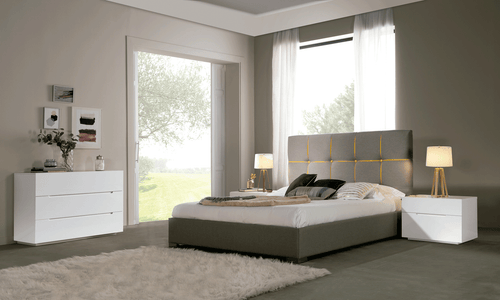 ESF VERONICA BED QS WITH STORAGE
