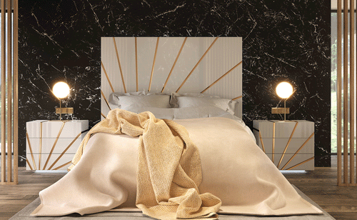 ESF ORO WHITE BEDROOM SET