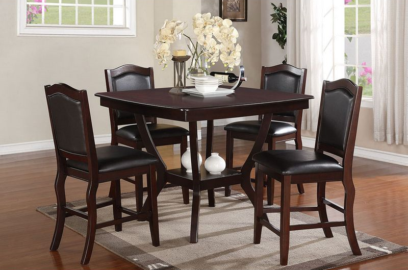 UPDATED COUNTER HEIGHT TABLE SET (5 PC)