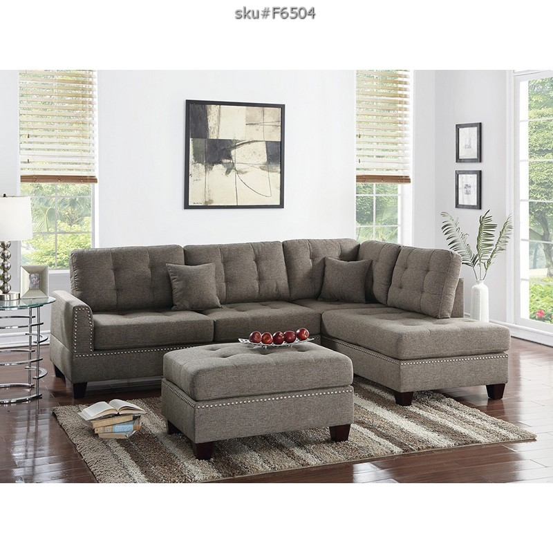 UPDATED 3PCS SECTIONAL SET COFFEE