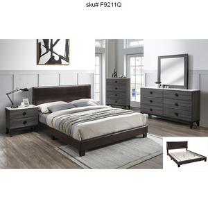 UPDATED QUEEN BED BROWN MW F5451/F5452/F5453/F5454