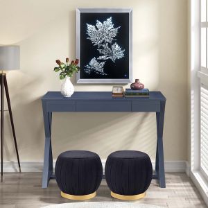 ACME NALO CHARCOAL FINISH CONSOLE TABLE