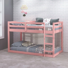 Load image into Gallery viewer, ACME GASTON II PINK FINISH TWIN LOFT BED