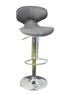 GRAKO ALAN BAR STOOL [GREY, WHITE, DARK BROWN, RED, BLACK, BLUE JEAN, RED JEAN]