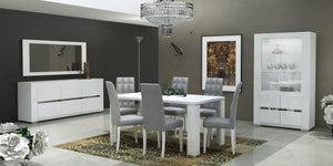 ESF ELEGANCE DINING TABLE W/20" EXTENSION