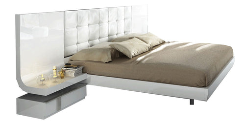 ESF GRANADA WHITE QUEEN BED