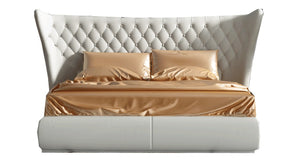 ESF MIAMI WHITE QUEEN BED