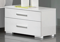 Load image into Gallery viewer, ESF PANAREA WHITE NIGHTSTAND